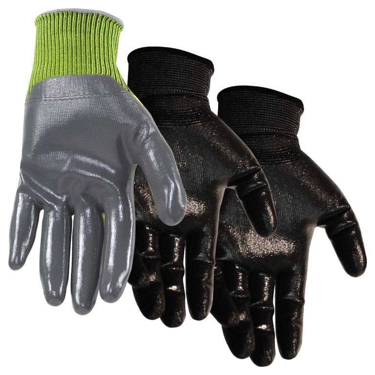 Wells Lamont Nitrile Dipped Gloves 3pk
