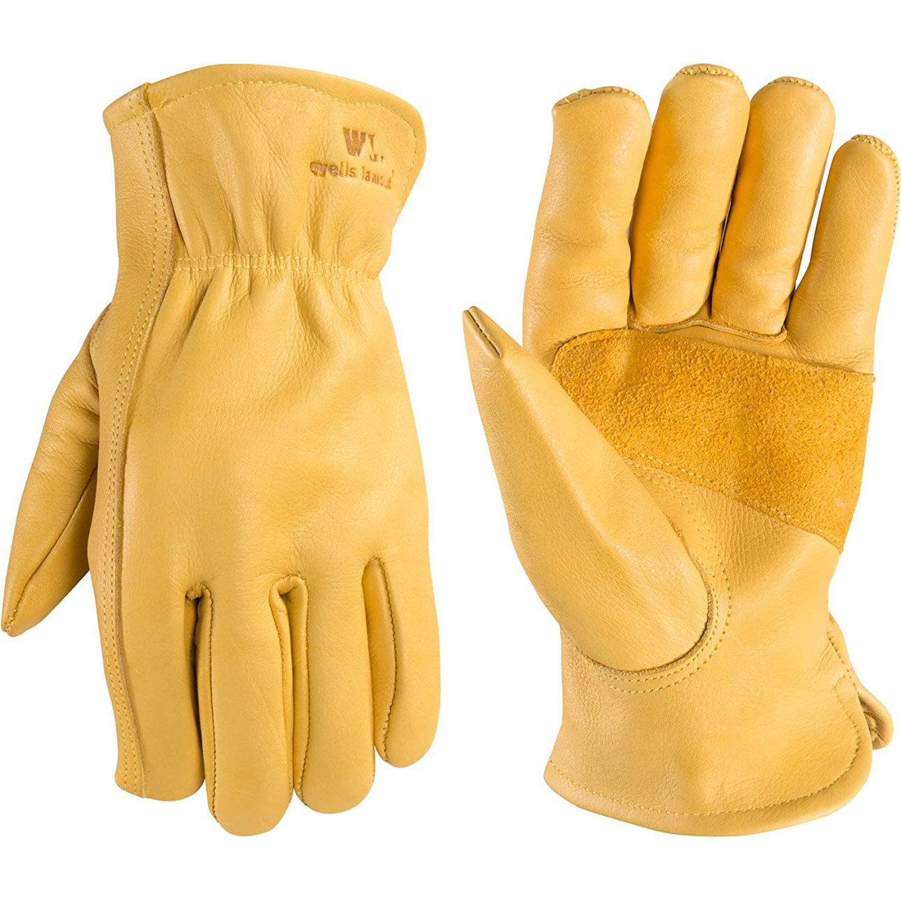 Heavy-Duty Work Gloves - Anti Slip Leather Work Gloves